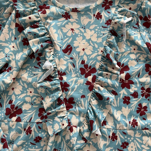 Zara Ruffle dress SZ Medium - Picture 11 of 11